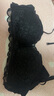 莫代爾內衣女小胸聚攏上托仿下垂少女文胸罩學生高中女平胸專用文胸套裝 黑色套裝 70A 32B通用 曬單實拍圖