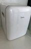 美的（Midea）車(chē)載電子小冰箱10升學(xué)生宿舍辦公室儲存冷藏加熱車(chē)家兩用美妝冰箱 曬單實(shí)拍圖