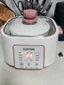 蘇泊爾（SUPOR）電燉鍋 電燉盅隔水燉鍋家用3-4人用 煲湯燉湯鍋 5膽陶瓷鍋 酸奶發(fā)酵機 燕窩燉盅 寶寶嬰兒輔食鍋 2.5L 白陶內膽 曬單實(shí)拍圖