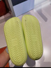 京東京造【泡泡云】踩屎感厚底輕盈防滑外穿拖鞋新款拖鞋女士 淺綠37-38 曬單實(shí)拍圖