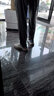 斯凱奇（Skechers）運(yùn)動(dòng)鞋男休閑鞋子男夏季透氣一腳蹬跑步減震學(xué)生網(wǎng)面鞋 灰色/藍(lán)色/GYBL 40 曬單實(shí)拍圖