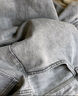 優(yōu)衣庫【驚喜價(jià)】男裝女裝寬松直筒牛仔褲/水洗產(chǎn)品25秋冬479322 479322/02淺灰色 31 /170/78A 曬單實(shí)拍圖