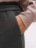 lululemon丨Fleece 女士拉絨褲腳側開(kāi)口高腰長(cháng)褲 LW5GV5S 石墨灰 S 曬單實(shí)拍圖