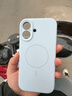 艾德加（Eddga）適用iphone17標準版手機殼磁吸液態(tài)硅膠全包圍保護套防摔帶掛繩手機鏈超薄高級感男女款外殼 草綠色-細磁吸液態(tài)硅膠-長掛繩 蘋果17 曬單實拍圖