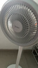 美的（Midea）【暴風(fēng)循環(huán)】空氣循環(huán)扇大風(fēng)量搖頭電風(fēng)扇家用臺式落地扇輕音臥室節能小風(fēng)扇柔風(fēng)輕羽扇 FGA24TQ 曬單實(shí)拍圖