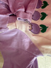 JELLYBABY寶寶秋裝2025兒童衣服小女孩兩件套女童秋季新款套裝 紫色 100 cm 曬單實(shí)拍圖