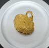 周生生黃金吊墜 足金長(cháng)命鎖寶寶周歲禮物 不含項鏈09300P 計價(jià) 3.4克 曬單實(shí)拍圖