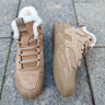 Jeep吉普休閑鞋子男冬季新款高幫馬丁靴男鞋戶(hù)外登山徒步沙漠作戰潮靴 卡其 41 皮鞋碼 曬單實(shí)拍圖