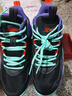 特步（XTEP）兒童童鞋戶(hù)外實(shí)戰緩震防滑運動(dòng)訓練籃球鞋 黑/極光綠 38 曬單實(shí)拍圖