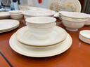 NINE CRANES景德鎮餐具整套喬遷之喜送禮陶瓷碗盤(pán)組合家用輕奢瓷器碗碟套裝 微波爐適用丨6人配品鍋 36件套 曬單實(shí)拍圖