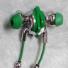 BUTTONS drip入耳式無線高端磁吸掛脖耳機(jī)藍(lán)牙運(yùn)動(dòng)配飾耳機(jī)頸掛 黑眼豆豆高端時(shí)尚潮流耳機(jī) 禮物 綠色 曬單實(shí)拍圖