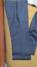 威可多（VICUTU）【小藍(lán)西plus】男士西服上衣舒彈易打理外套新郎結(jié)婚禮服 上衣180B或褲子87B 褲子 曬單實(shí)拍圖