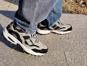 斯凱奇（Skechers）男鞋秋季厚底老爹鞋休閑熊貓鞋軟底運動(dòng)鞋237067 曬單實(shí)拍圖