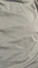 京东京造【凉感抑菌】棉莫代尔睡衣男睡衣冰丝短袖T恤套装夏季 灰蓝XL 晒单实拍图