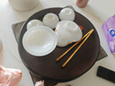 南山先生 功夫茶具配件家用茶臺大容量?jì)λ璞P(pán)中式承茶器圓契茶盤(pán) 圓契茶盤(pán) 曬單實(shí)拍圖