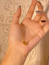 中國黃金（CHINA GOLD）黃金項鏈女士足金環(huán)環(huán)相扣項鏈生日禮物送女友老婆 【京速達】足金環(huán)環(huán)相扣項鏈約3.2g 曬單實(shí)拍圖