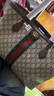 古馳（GUCCI）Padlock系列GG女士單肩包女包 托特包中號棕 631685 96IWB 8745 曬單實(shí)拍圖