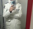 獸王真皮皮衣男 馬皮男士真皮羽絨服冬季加絨加厚可拆卸白鴨絨內膽時(shí) 白色 48(170/92A) 曬單實(shí)拍圖