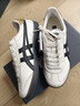 Onitsuka Tiger鬼塚虎男女款復(fù)古德訓(xùn)鞋輕便透氣運(yùn)動休閑板鞋TOKUTEN 1183B938 白色/黑色 37.5 曬單實(shí)拍圖