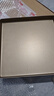 三能（SANNENG）SN13123金色不沾古早烤盤(pán)正方形金盤(pán)不粘28x28蛋糕卷月餅烘焙模具 SN1312（三能28*28*3cm圓角） 曬單實(shí)拍圖