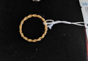 周六福黃金手鐲足金鐲子手飾送媽媽 計(jì)價(jià) 56mm-13.99g 曬單實(shí)拍圖