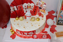 曼恒網(wǎng)紅生肖龍寶寶周歲蛋糕生日兒童男女同城配送全國(guó)百天一歲蛋糕 A款周歲蛋糕 10英寸(適合5-7人) 曬單實(shí)拍圖