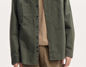 森馬（Semir）針織開(kāi)衫女短款假兩件圓領(lǐng)顯瘦2025冬新款刺繡含羊毛毛衫氣質(zhì) 花白色調00301 M 曬單實(shí)拍圖