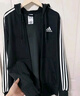 adidas休閑舒適三條紋立領(lǐng)夾克外套男裝秋季阿迪達斯官方輕運動(dòng) 黑色/白(推薦選大一碼) 2XL 曬單實(shí)拍圖