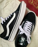 VANS范斯官方 升級(jí)款ComfyCush Old Skool舒舒服服運(yùn)動(dòng)鞋低幫 黑色 40 曬單實(shí)拍圖