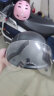 金钟罩（JINZHONGZHAO）电动车头盔3c认证新国标A类男女士电瓶车安全帽摩托车半盔四季通用 实拍图