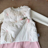 G.duck小黃鴨嬰兒羽絨服輕薄馬甲冬季2025新款女孩寶寶坎肩衣服保暖背心 白色 80 7-11月(建議寶寶75-85cm)cm 曬單實(shí)拍圖