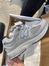 新百倫2024新款夏款新百倫男鞋2002r元祖灰系列男女n復古慢休閑跑步鞋男 2002RC 淺灰色 43 曬單實(shí)拍圖