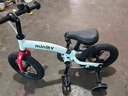 QPlay自行車平衡車二合一有腳踏3歲到6歲新年禮物 miniby兒童自行車 12寸 玫瑰紅 【身高建議75-105cm】 miniby自行車 曬單實拍圖