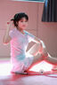 百爪羽毛球服女裝套裝定制夏季短袖運動(dòng)球衣印字網(wǎng)排球專(zhuān)業(yè)羽毛球衣男 3923A粉色+白色短褲套裝 XL 曬單實(shí)拍圖