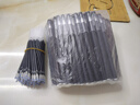 辦公中性筆黑色子彈頭簽字筆0.5mm學(xué)生刷題筆考試用大容量碳素水筆文具用品 100支黑筆【送100支黑筆芯】 黑色【子彈頭】辦公必備 曬單實(shí)拍圖