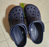 卡駱馳（CROCS）洞洞鞋貝雅男鞋女鞋輕便耐磨一腳蹬拖鞋休閑鞋|10126 深藍-410 41 /42(260mm) 曬單實(shí)拍圖