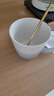 悠瓷（youcci） 霧海漸變色陶瓷杯設計感咖啡杯馬克杯子簡(jiǎn)約大口徑喝水杯 霧海小V杯+簡(jiǎn)約金勺 曬單實(shí)拍圖
