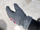 CANDOR GOOSE大鵝滑雪手套冬季保暖加絨棉防水防寒戶(hù)外運動(dòng)保暖男女騎行裝備 灰色拼接加絨 均碼 曬單實(shí)拍圖