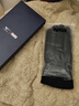 七匹狼真皮手套男士觸屏手套男長(cháng)款冬季保暖防風(fēng)防寒騎行綿羊皮防水手套 黑色款式一 XL 曬單實(shí)拍圖