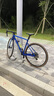 迪卡儂（DECATHLON）NCR APEX全碳纖維破風(fēng)電變專(zhuān)業(yè)競速賽車(chē)超輕公路自行車(chē)OVB1 亮藍色 S （166cm~173cm） 曬單實(shí)拍圖
