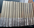 陳寅恪作品集 精裝16開(kāi) 共13種14冊 盒裝 繁體豎排 三聯(lián)書(shū)店出版 含專(zhuān)著(zhù)論文集書(shū)信詩(shī)作讀書(shū)札記講義備課筆記及其他雜著(zhù)總計約350萬(wàn)字 另附各類(lèi)圖片140余幅 曬單實(shí)拍圖