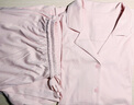 全棉時(shí)代【趙麗穎同款】水光棉家居服女士水光棉家居套裝 棉暖陽(yáng)粉 XL 170 曬單實(shí)拍圖