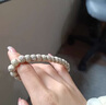 KOFTA原生態(tài)順白星月菩提子手串老型桶珠文玩單圈手鏈蜜蠟男女珠繞指柔 10*11mm原脂高油順百星月【紫檀鑲生肖銀】下單 曬單實拍圖
