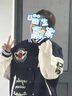 NASA RHUDE春季衣服男裝休閑潮牌外套男夾克棒球服春秋款工裝上衣情侶春裝 22129深藍(lán) XL (建議體重130-150斤) 曬單實(shí)拍圖