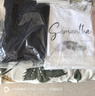 真維斯（JEANSWEST）t恤女純棉白色女裝2025秋季t恤上衣女士印花打底衫白色L 曬單實(shí)拍圖