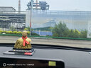 銅阿瑪毛主席像汽車(chē)擺件銅像車(chē)內(nèi)車(chē)載中控臺(tái)裝飾品男士車(chē)上水晶座用品 一路平安長(zhǎng)城11.6cm 曬單實(shí)拍圖