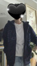 GAP男女裝2025秋季新款LOGO仿羊羔絨寬松連帽衫衛衣美版789781 海軍藍 XS 美碼  S亞洲碼175/88A 曬單實(shí)拍圖