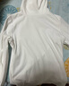 別語(yǔ) 德絨高領(lǐng)白色洋氣打底衫女秋冬新款修身內搭加絨加厚上衣 曬單實(shí)拍圖