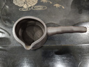 瓷牌茗茶具 紫砂自動茶具整套家用懶人泡茶器石磨茶壺茶杯茶寵功夫茶具套裝 紫砂文竹自動茶具8杯   9件 曬單實拍圖