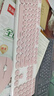 雷柏（Rapoo） X260S 鍵鼠套裝 無(wú)線(xiàn)鍵鼠套裝 辦公鍵盤(pán)鼠標套裝 電腦鍵盤(pán) 筆記本鍵盤(pán) 粉色 曬單實(shí)拍圖